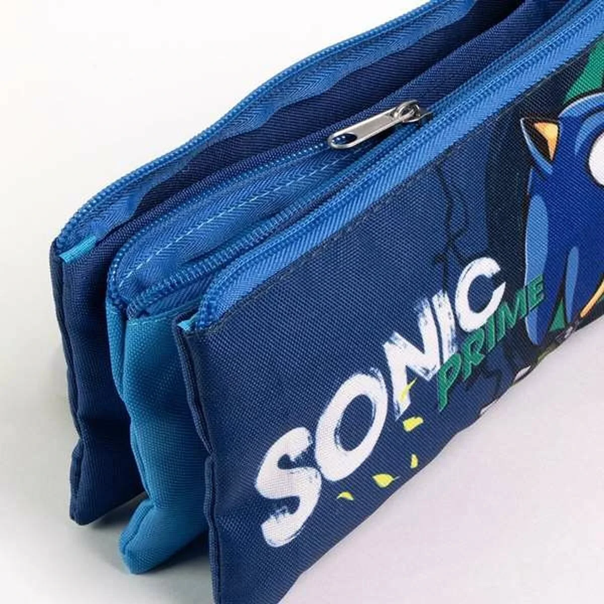 Portatodo Triple Sonic Prime Azul claro Light Blue 2,2 x 1,1 x 22,5 cm