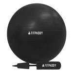 Pelota de yoga Fitpaddy Negro