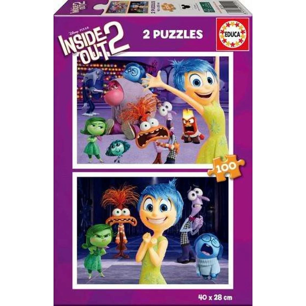 Puzzle Educa Inside Out 2 2 x 100 Piezas