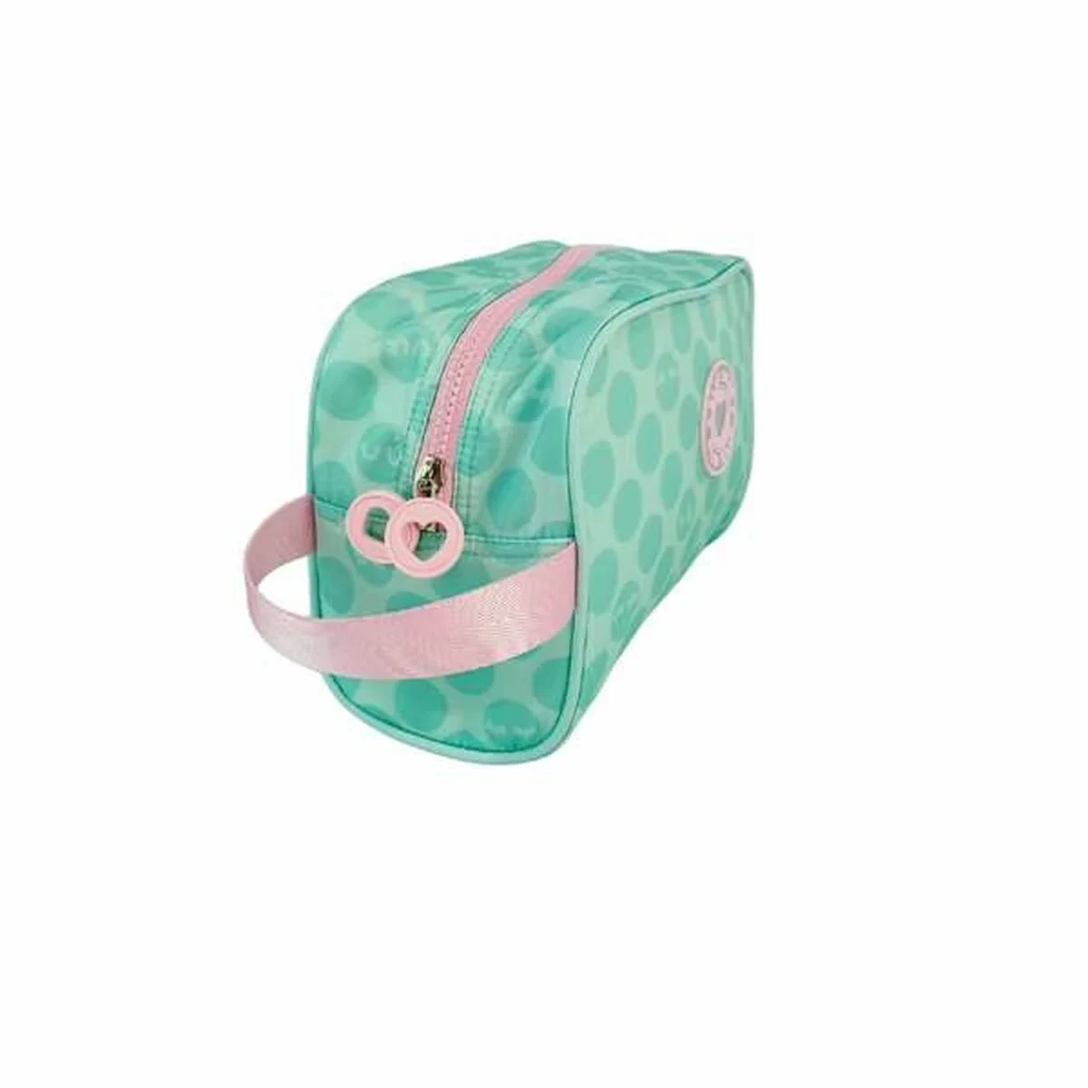 Neceser de Viaje Toybags Blin Blin Kiss Me Verde 15 x 25 x 11 cm