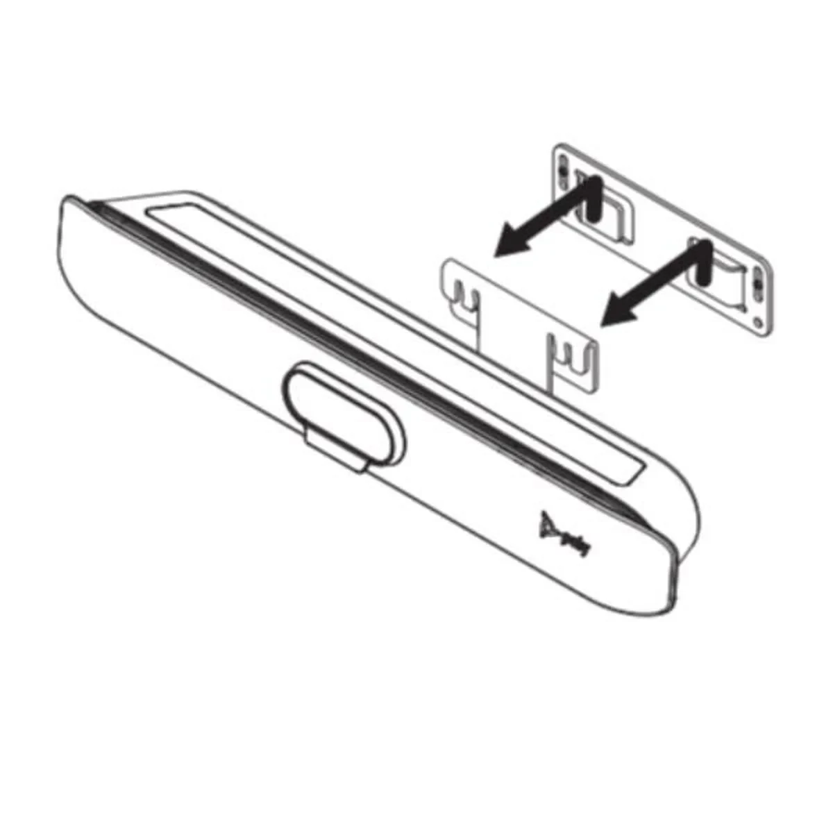 Soporte de Techo para Proyector Poly 875L6AA