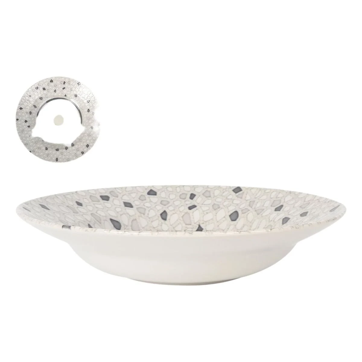 Plato para Pasta La Mediterránea Barroc Ø 29 cm (6 Unidades)