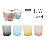 Vaso para Cerveza LAV BDG386PFT4.60 4 Piezas (6 Unidades)
