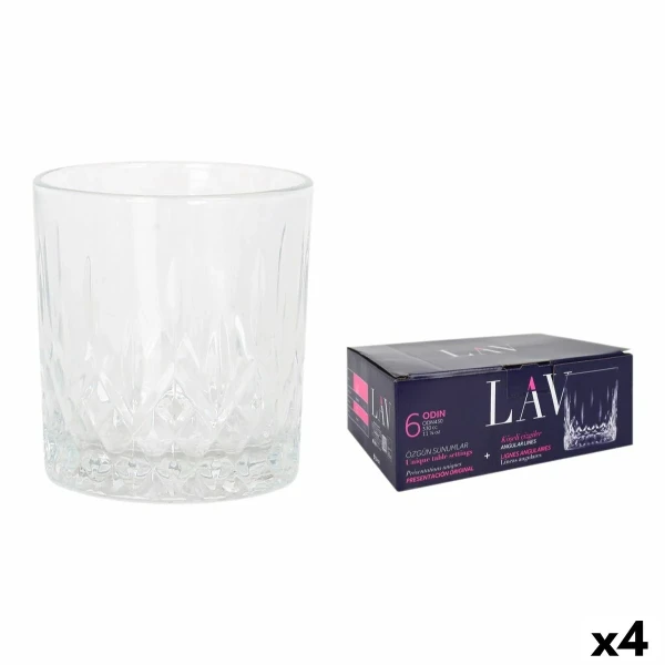 Set de Vasos LAV Odin 6 Piezas (4 Unidades)