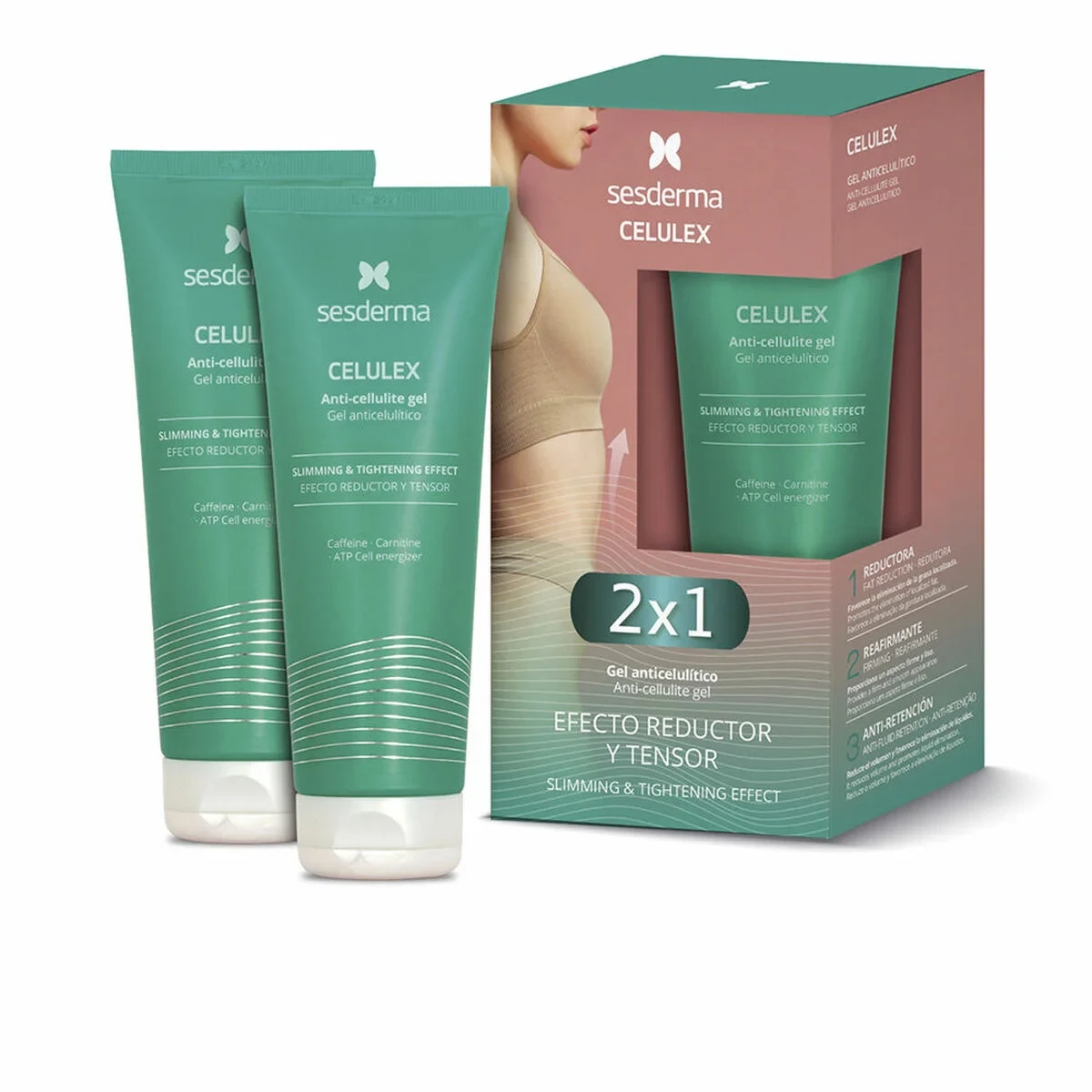 Gel Anticelulítico Sesderma CELULEX 200 ml 2 Unidades