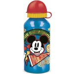 Botella de Agua Mickey Mouse True Champions Aluminio 400 ml