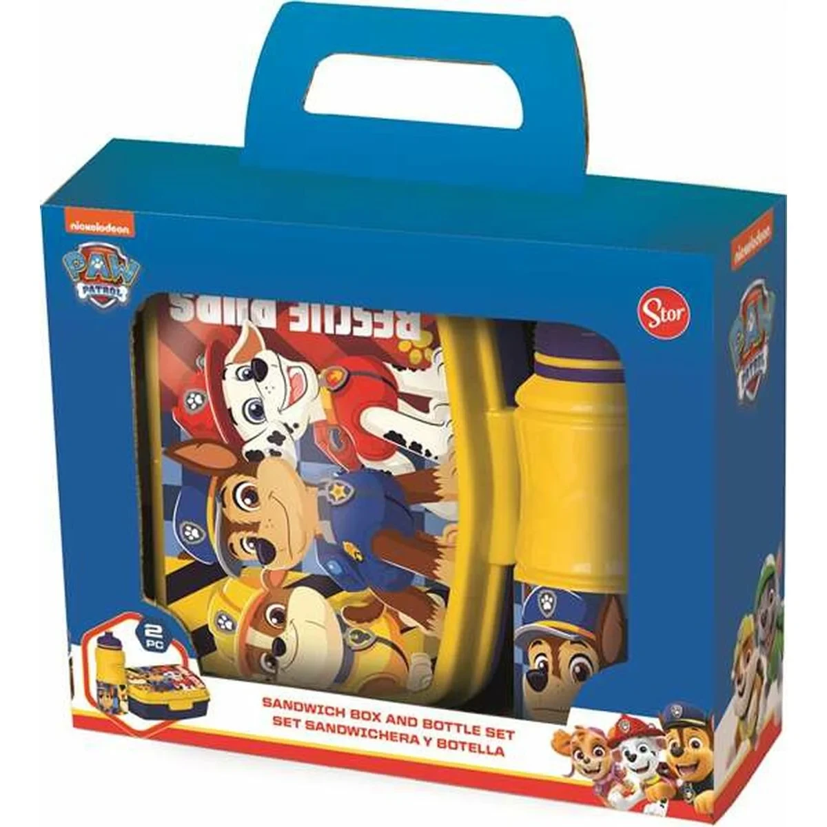 Set de Fiambrera y Bidón The Paw Patrol Boy Rescue Pups