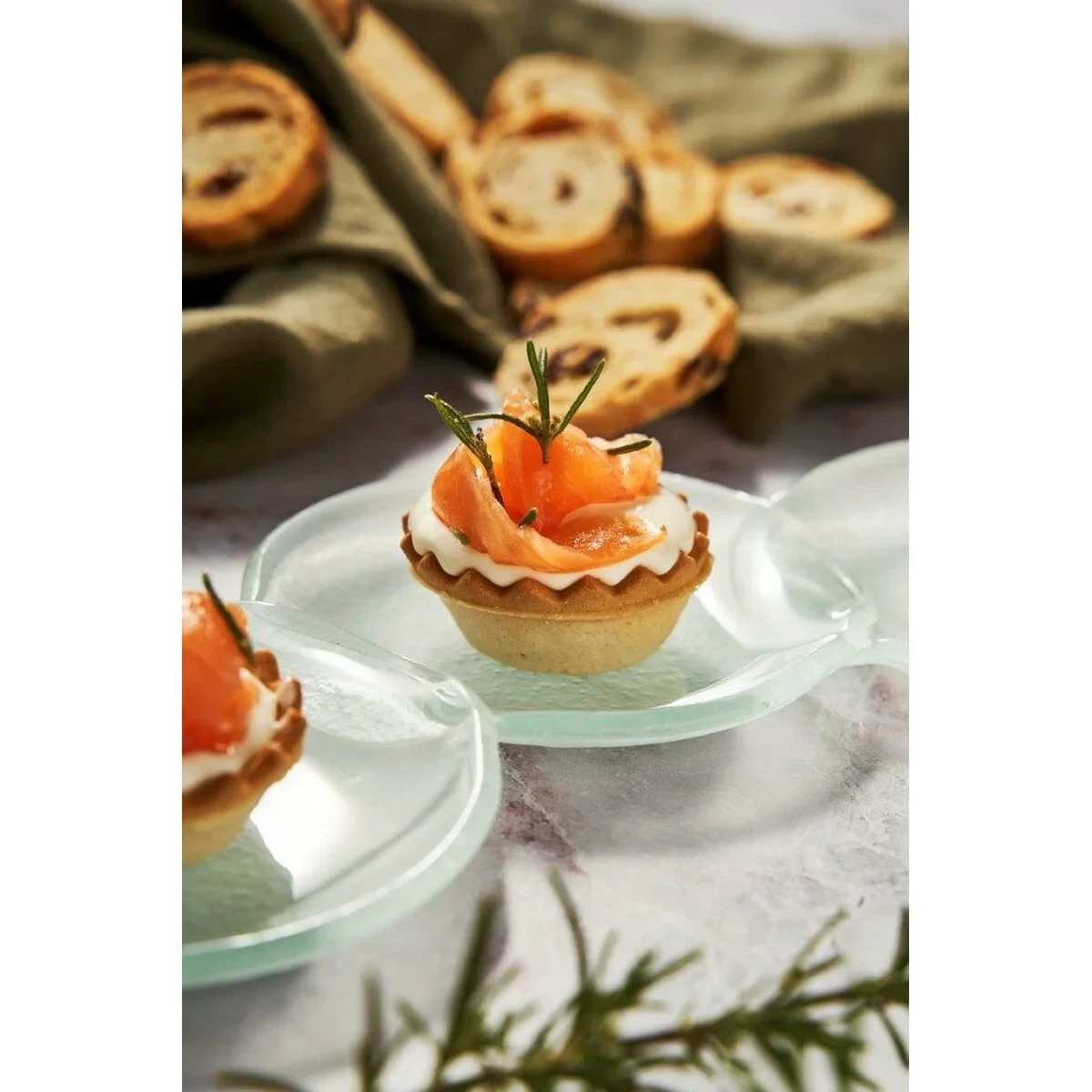 Bandeja de Aperitivos 37 x 11 cm (6 Unidades)