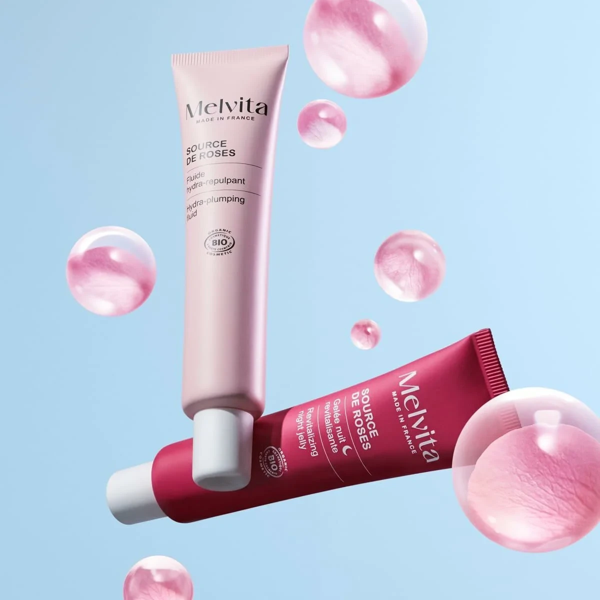 Crema de Noche Melvita SOURCE DE ROSES 40 ml