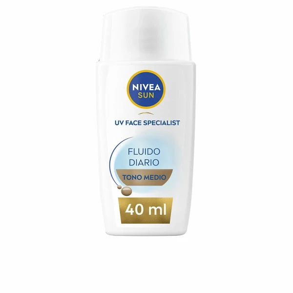 Protector Solar Facial Nivea SUN FACIAL Tono Medio Spf 50 40 ml