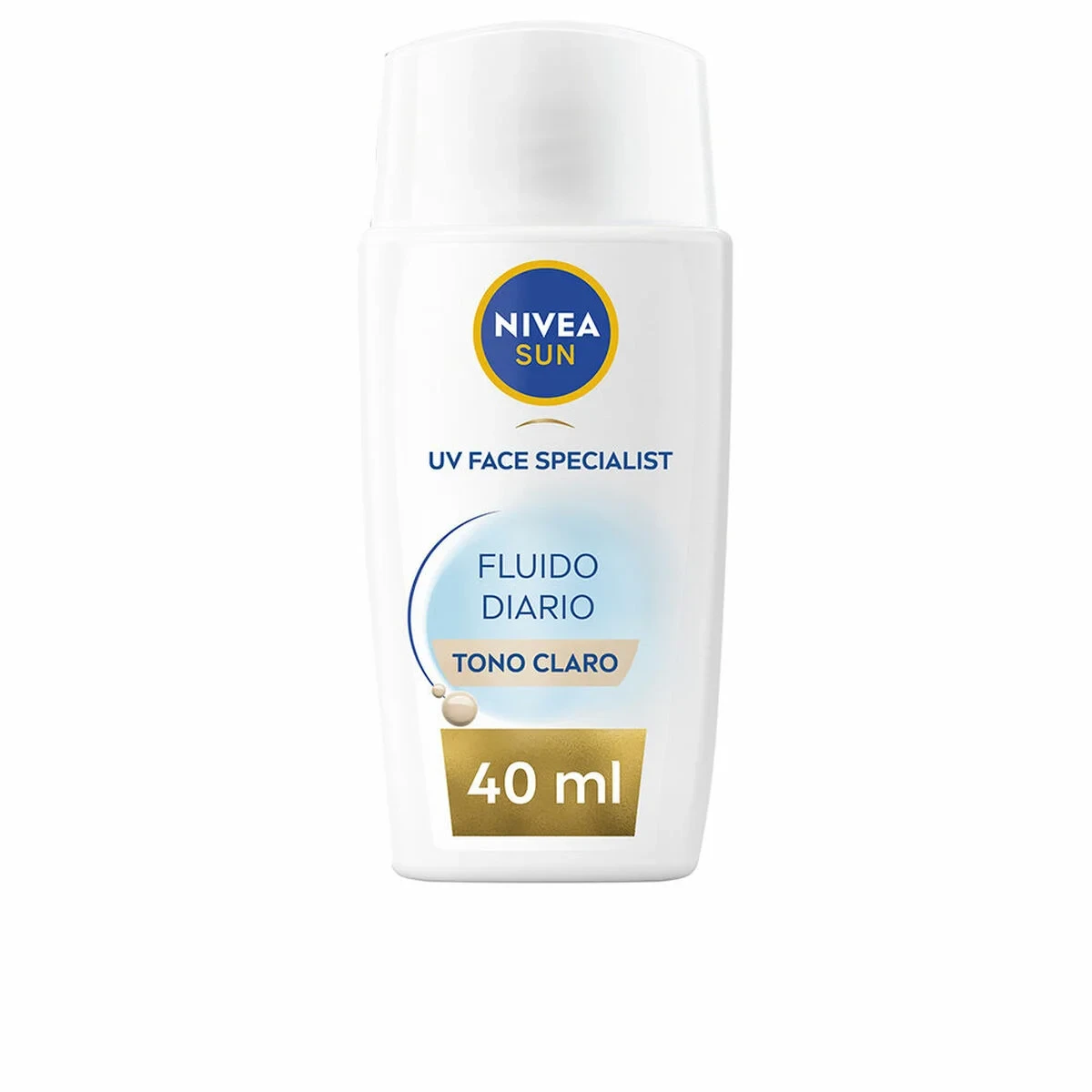 Protector Solar Facial Nivea SUN FACIAL Tono Claro Spf 50 40 ml