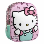 Mochila Escolar Hello Kitty Rosa 25,0 x 31,0 x 10,0 cm