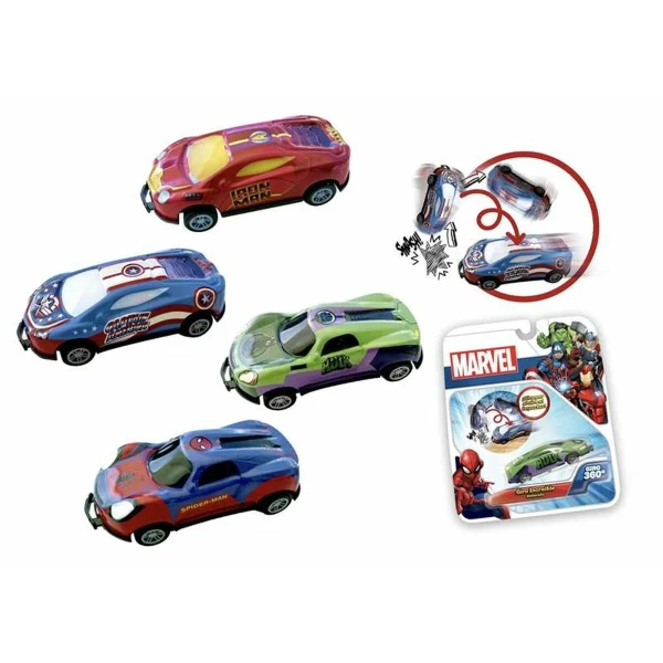 Coche de juguete Bandai Flip Cars Marvel