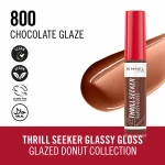 Brillo de Labios Rimmel London THRILL SEEKER Nº 800-Chocolate Glaze 10 ml
