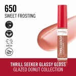 Brillo de Labios Rimmel London THRILL SEEKER Nº 650-Sweet Frosting 6 ml