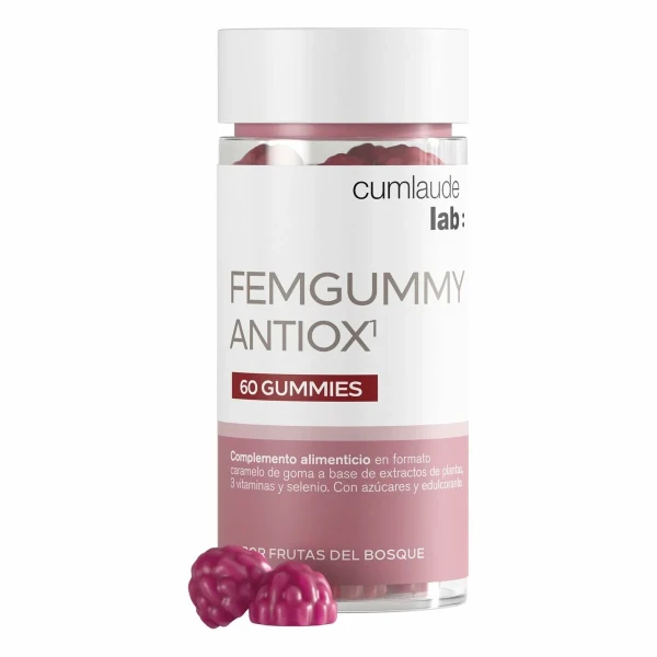 Complemento Alimenticio Cumlaude Lab FEMGUMMY ANTIOX 60 unidades