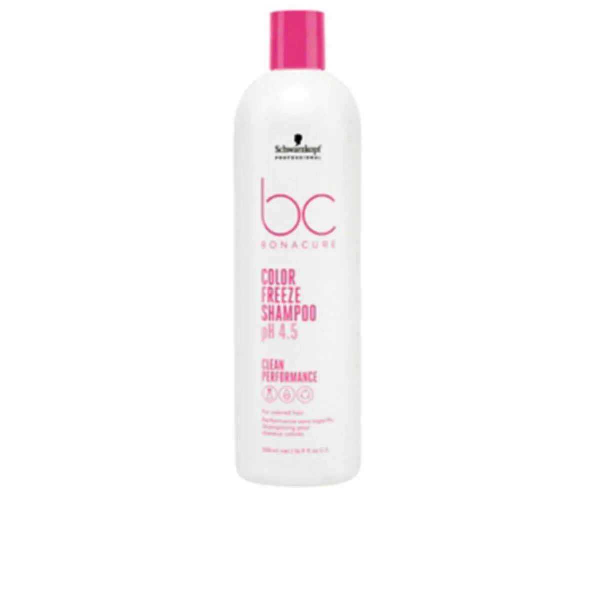 Champú Schwarzkopf BC COLOR FREEZE 500 ml