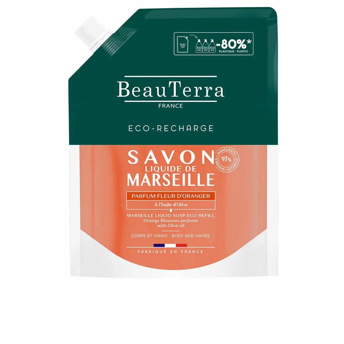 Gel de Baño Beauterra MARSEILLE 900 ml