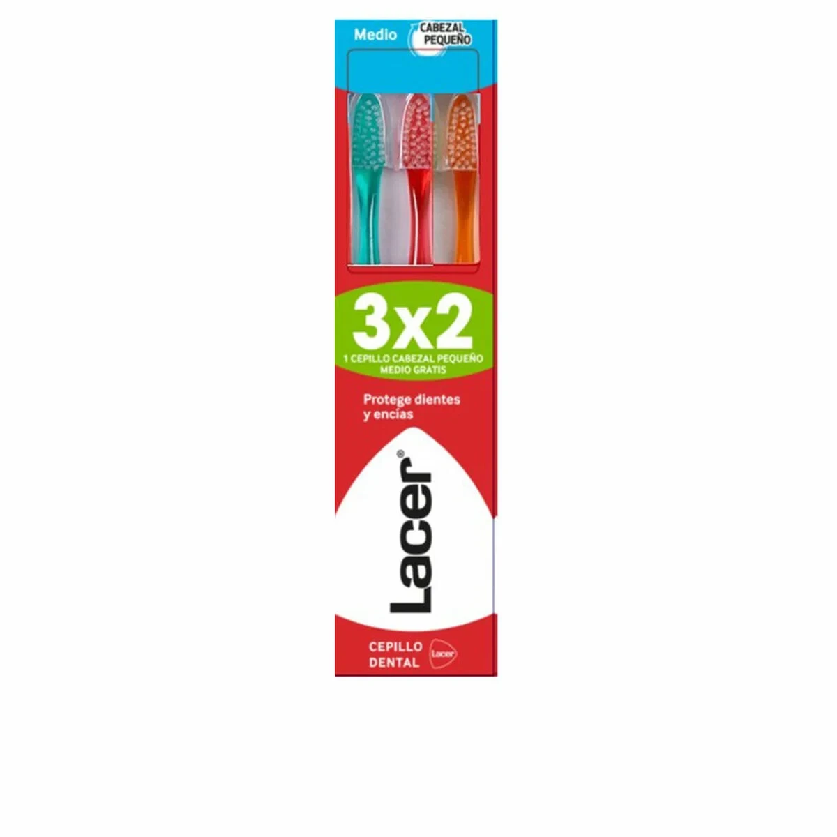 Cepillo de Dientes Lacer LACER CEPILLO (3 Unidades)