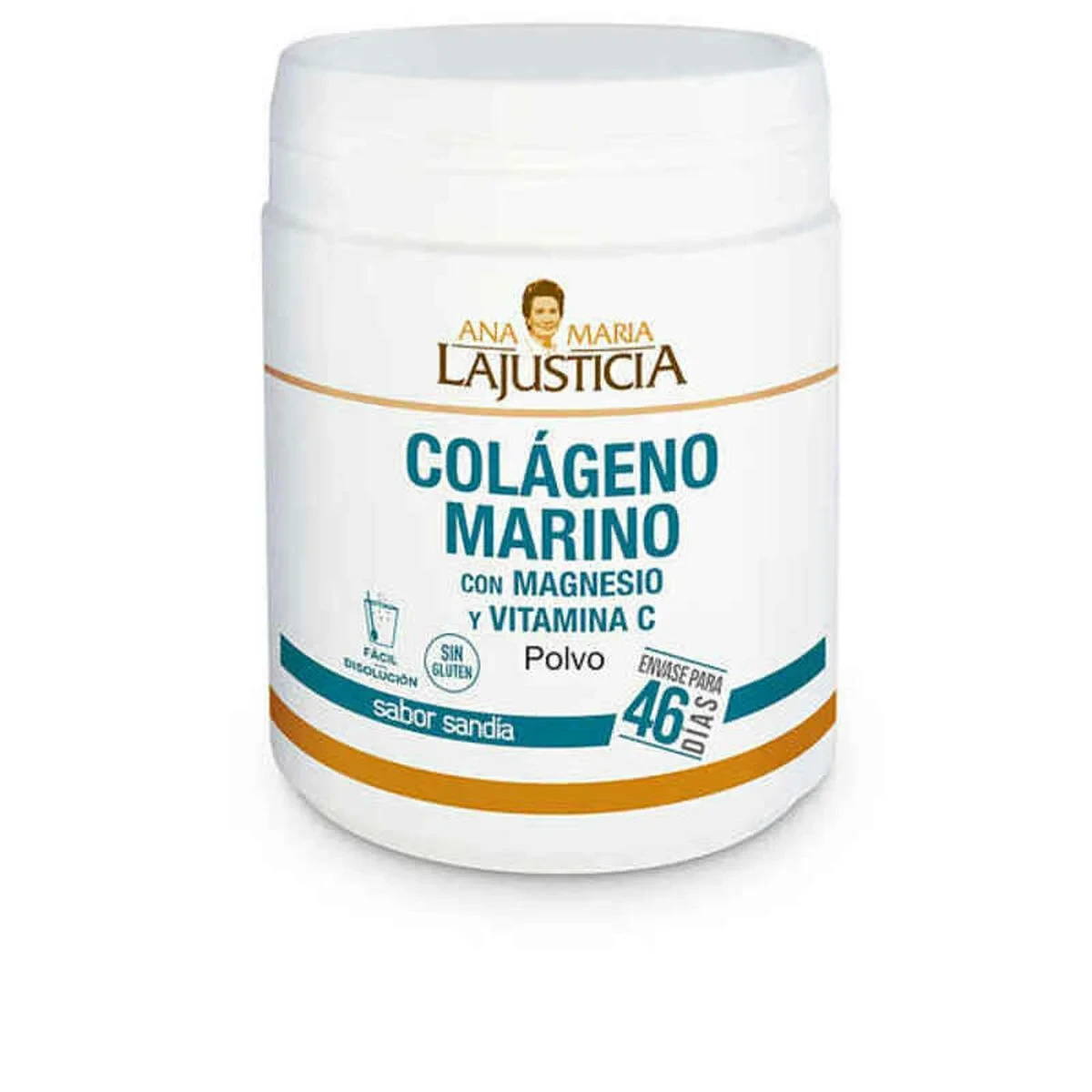 Suplementos y vitaminas Ana María Lajusticia COLÁGENO MARINO + MAGNESIO + VITAMINA C