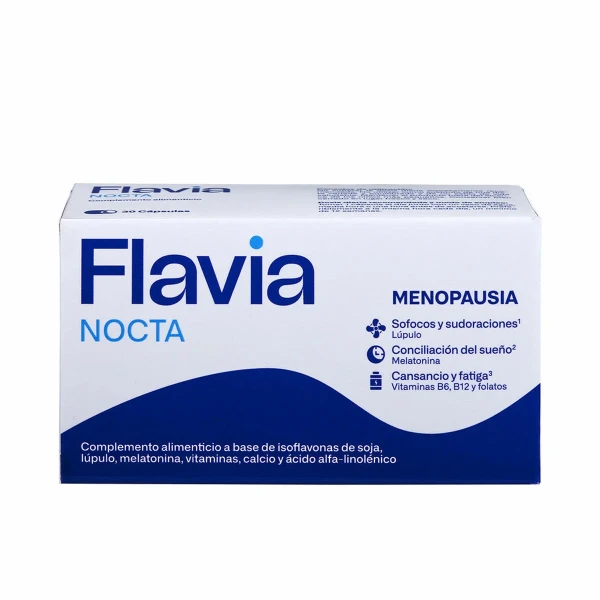 Complemento Alimenticio Flavia NOCTA MENOPAUSIA 30 Cápsulas