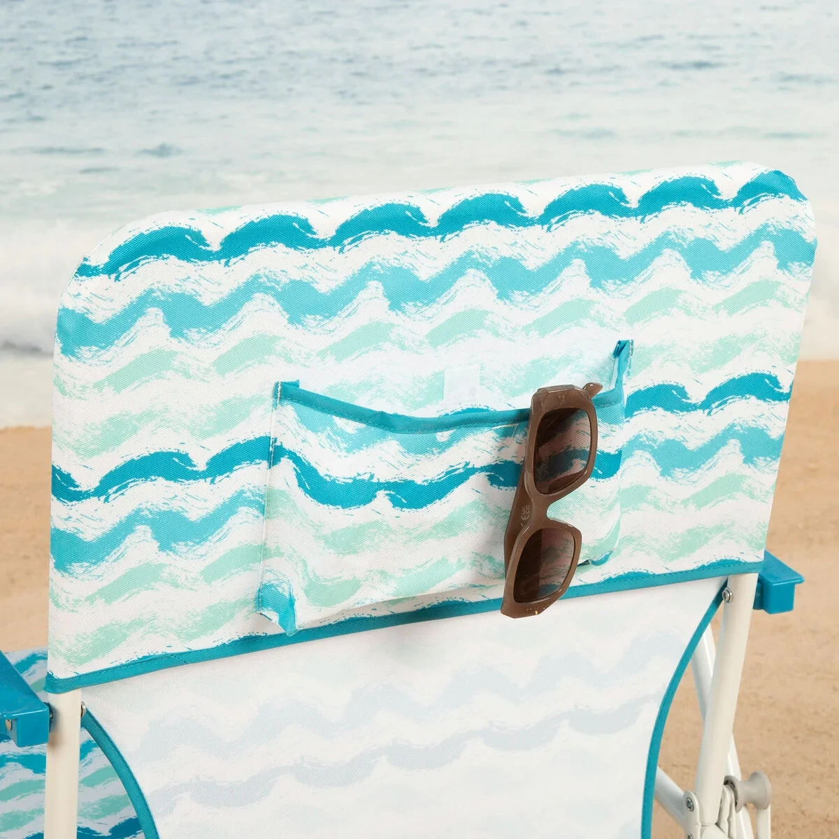 Silla de Playa Aktive 45 x 70 x 40 cm (2 Unidades)