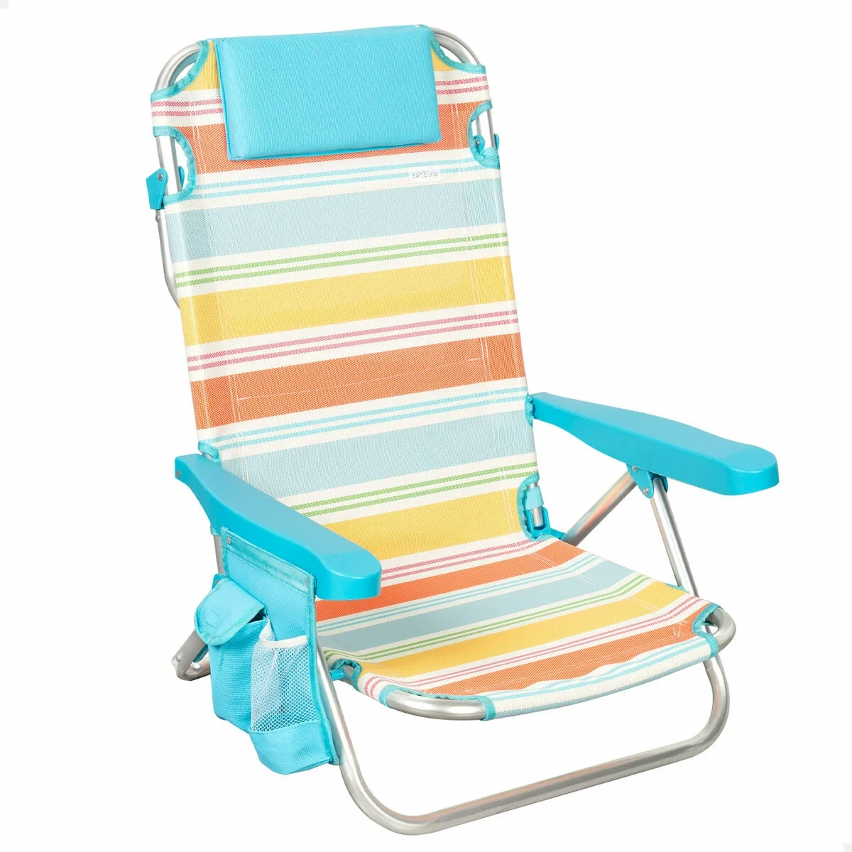 Silla de Playa Aktive 48 x 75 x 48 cm (2 Unidades)
