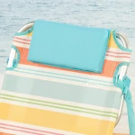 Silla de Playa Aktive 48 x 75 x 48 cm (2 Unidades)