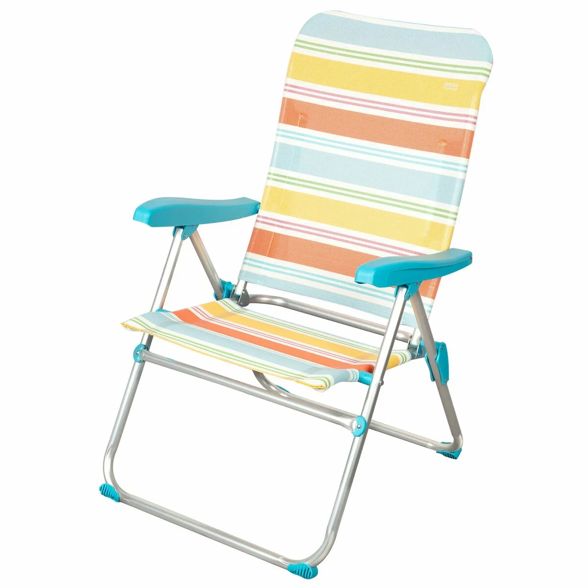 Silla de Playa Aktive 48 x 95 x 65 cm (4 Unidades)