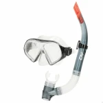 Gafas de Buceo con Tubo AquaSport Rojo Gris (6 Unidades)