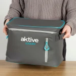Nevera Portátil Aktive 18 L 34 x 26 x 21 cm Negro (6 Unidades)