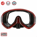 Gafas de Buceo con Tubo AquaSport (6 Unidades)