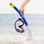 Gafas de Buceo con Tubo AquaSport Azul (6 Unidades)