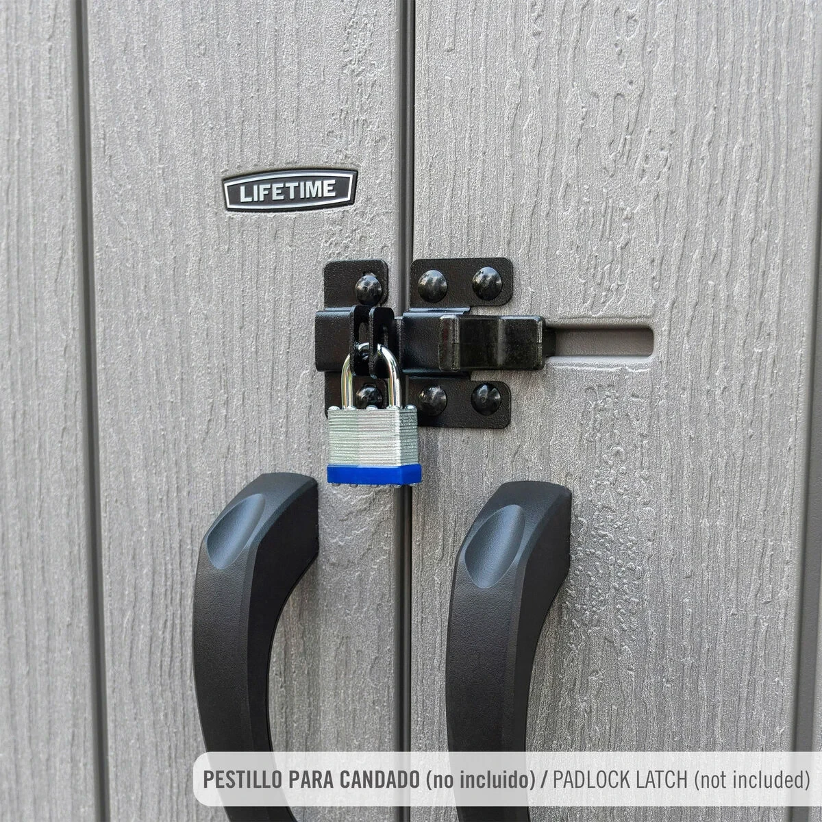 Mueble de almacenaje Lifetime Gris 143 x 174 x 74 cm