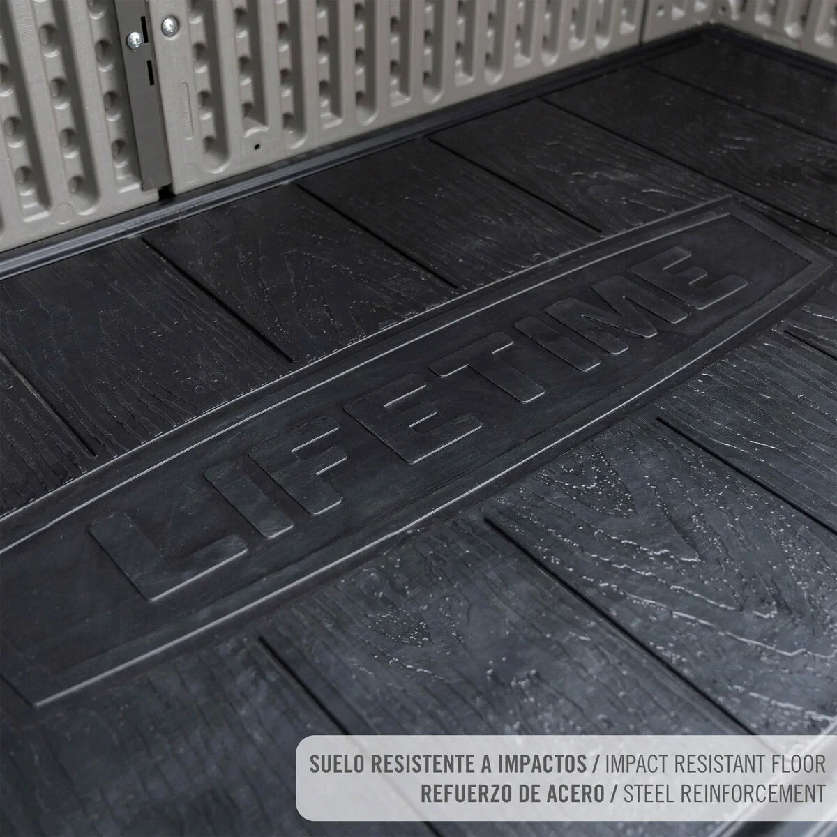 Mueble de almacenaje Lifetime Gris 143 x 174 x 74 cm