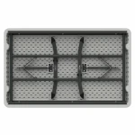 Mesa Plegable Lifetime Blanco 12,2 x 7,4 x 7,6 cm