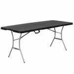 Mesa Plegable Lifetime Negro 183 x 73 x 76 cm
