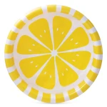 Piscina Hinchable para Niños Intex Limón 147 x 33 x 147 cm Amarillo (6 Unidades)