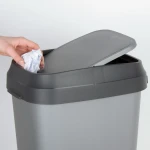 Cubo de basura Curver Gris oscuro Plástico 35 L (6 Unidades)