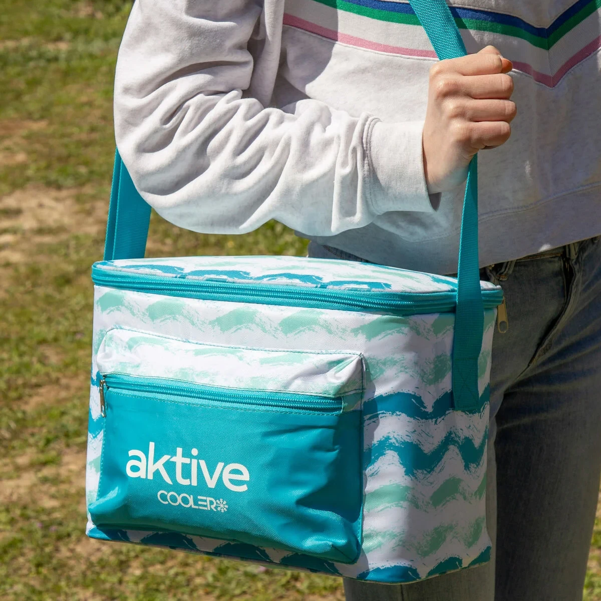 Portameriendas Térmico Aktive 30 x 21 x 20 cm (8 Unidades)