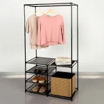 Perchero Max Home Acero 87 x 158 x 45 cm (4 Unidades)