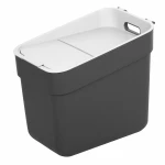 Cubo de basura Curver Gris Plástico 20 L (6 Unidades)