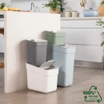 Cubo de basura Curver Gris Plástico 20 L (6 Unidades)