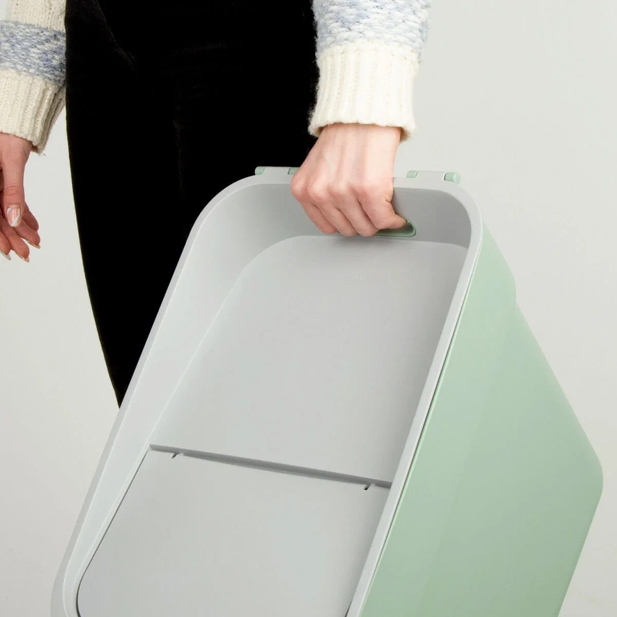 Cubo de basura Curver Verde Plástico 20 L (6 Unidades)