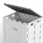 Cubo de basura Aktive Polipropileno TPR 31 x 38 x 27 cm (6 Unidades)