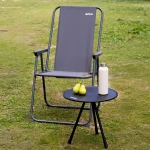 Mesa Plegable Aktive Negro 37 x 55 x 37 cm (4 Unidades)