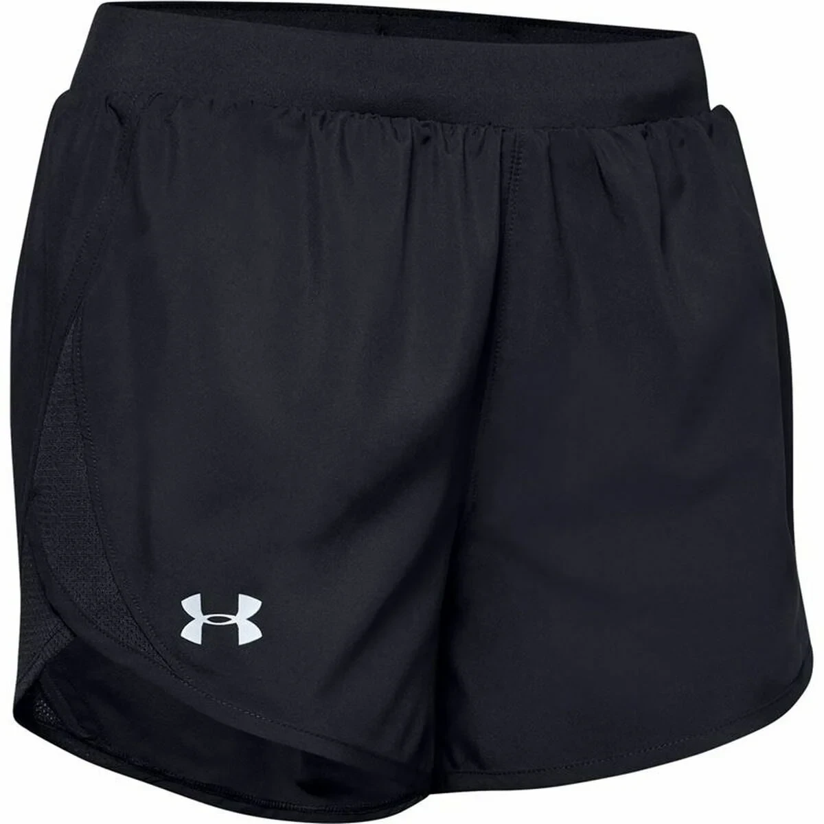 Pantalones Cortos Deportivos para Mujer Under Armour Fly-By 2.0 Negro