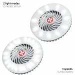 Ventilador USB Aktive (4 Unidades)