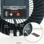 Ventilador USB Aktive (4 Unidades)