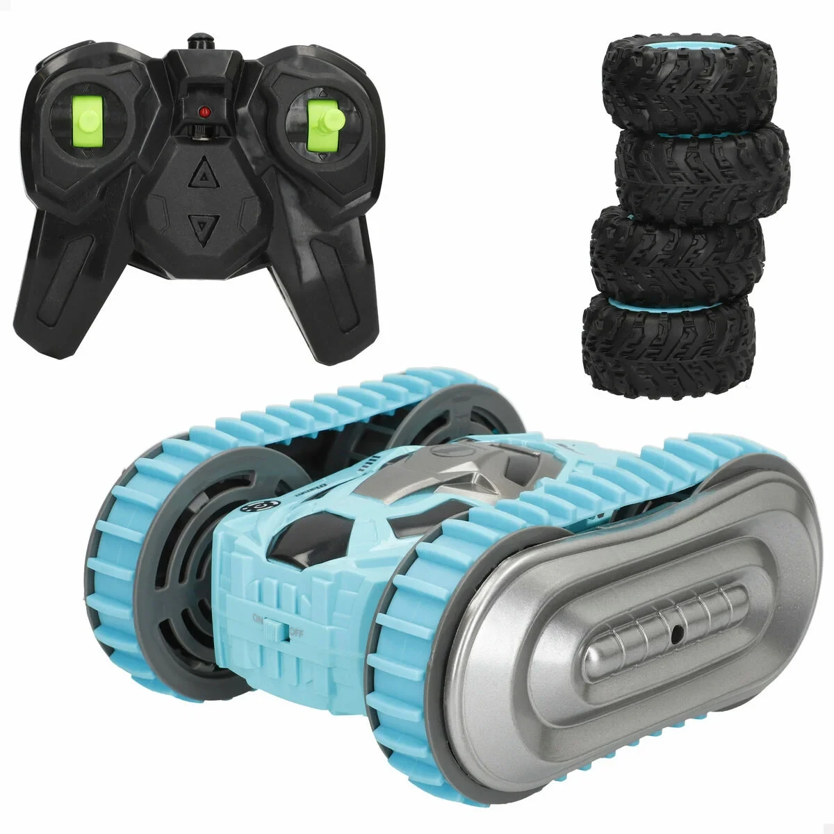 Coche Radio Control 15 x 7 x 14 cm (4 Unidades)